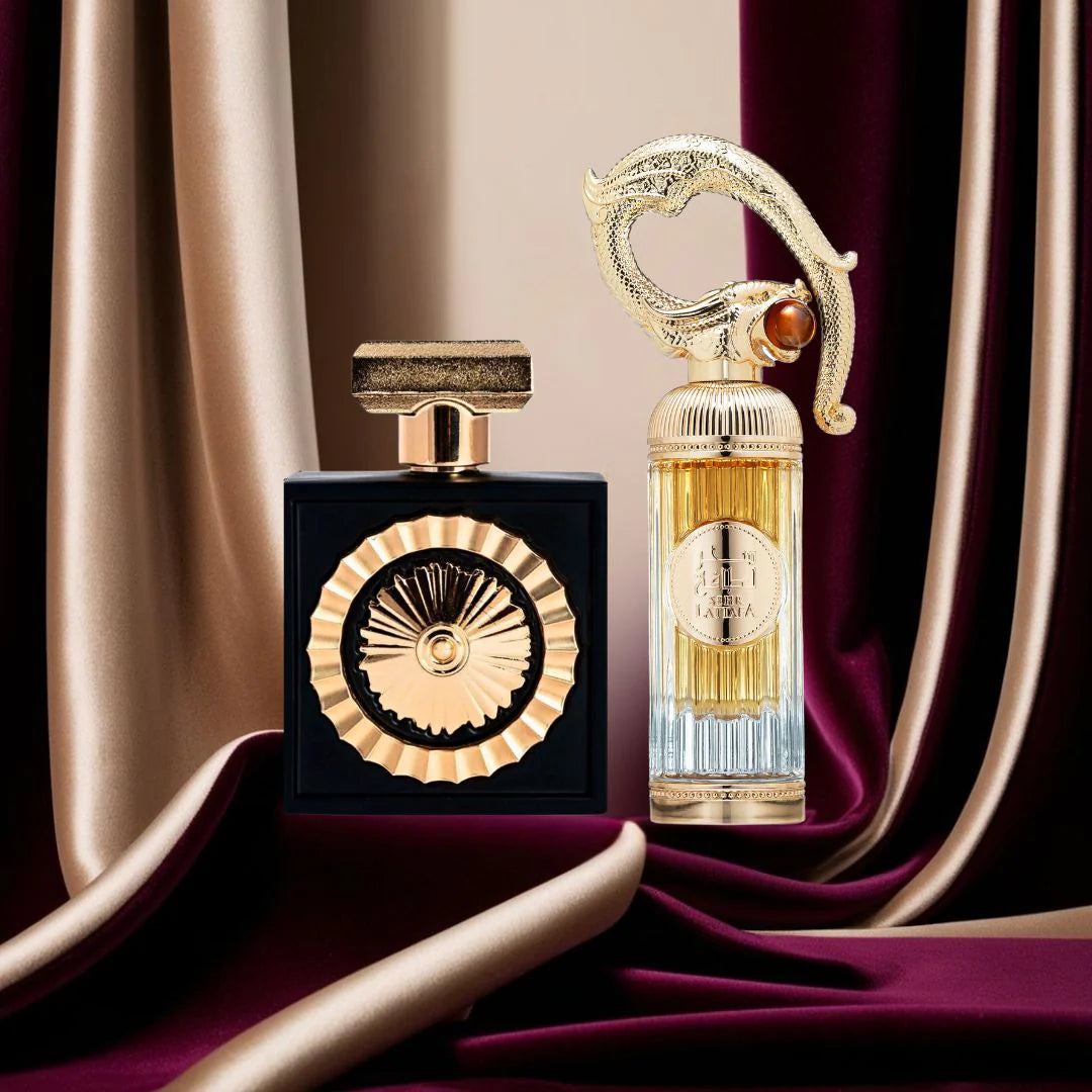 Nebras & Sehr Eau de Parfum Sprays 100ml (3.4 oz) by Lattafa Pride | Luxury Perfume Bundle