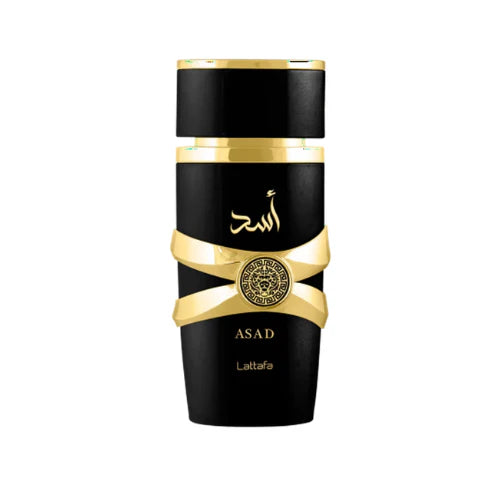Asad Eau de Parfum Spray 100ml (3.4 oz) by Lattafa | Bold & Long-Lasting Men’s Fragrance