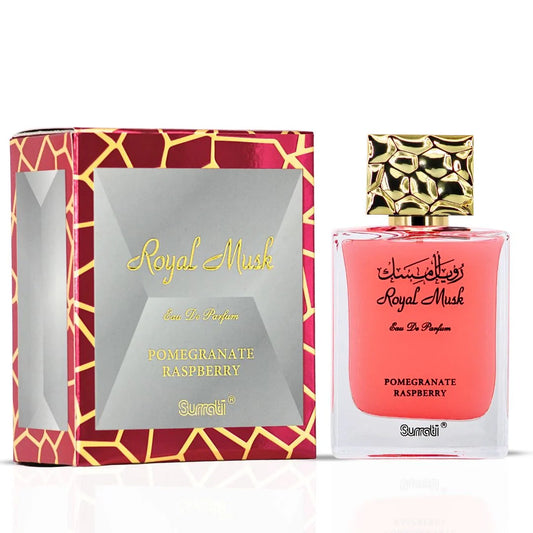Royal Musk Pomegranate Raspberry by Surrati – Eau de Parfum 100ml