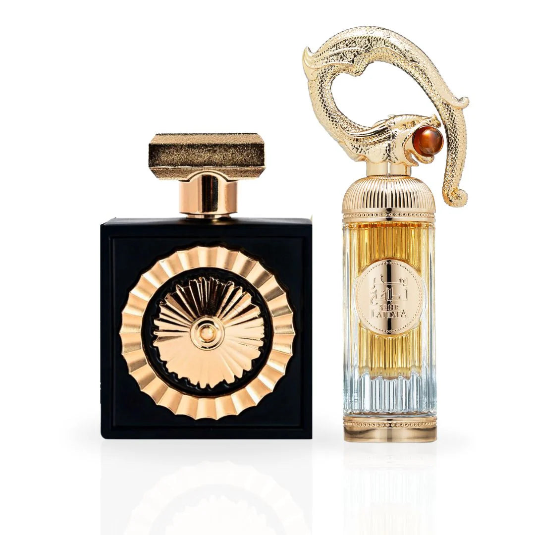 Nebras & Sehr Eau de Parfum Sprays 100ml (3.4 oz) by Lattafa Pride | Luxury Perfume Bundle