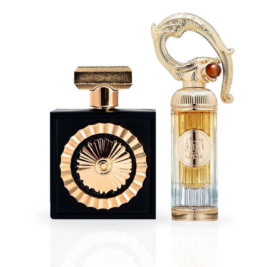 Nebras & Sehr Eau de Parfum Sprays 100ml (3.4 oz) by Lattafa Pride | Luxury Perfume Bundle