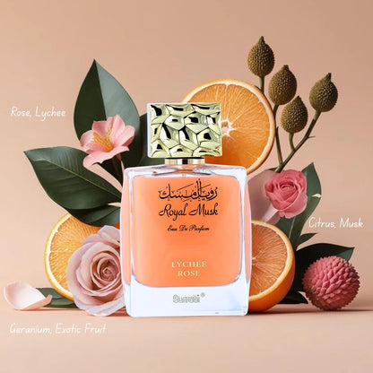 Royal Musk Lychee Rose by Surrati – Eau de Parfum 100ml