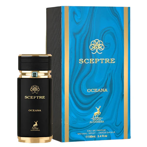 Maison Alhambra Sceptre Oceana Eau de Parfum Spray for Unisex, 3.4 Ounce