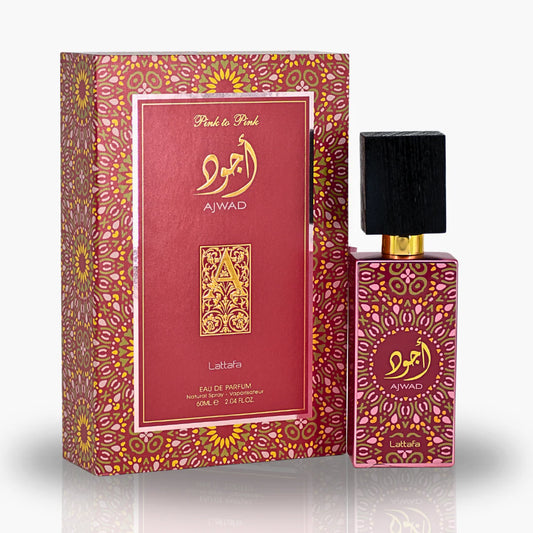 Ajwad Pink to Pink Lattafa Perfume – Unisex Eau de Parfum 60ml