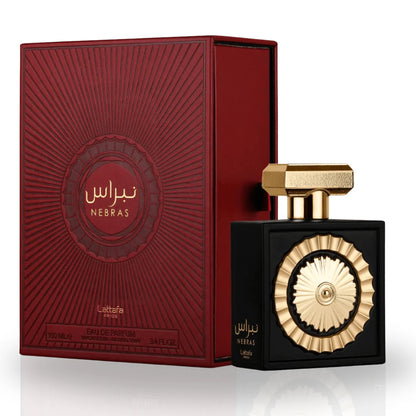 NEBRAS & AFFECTION - Unisex EDP Sprays 100ML (3.4 OZ) by Lattafa Pride, Sensational Layering Combination. (ELEGANT BUNDLE)