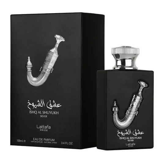 Ishq Al Shuyukh Silver by Lattafa Pride EDP - 100 ml